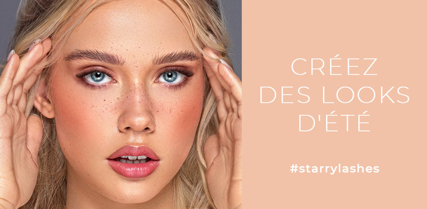 Créez des looks d'été - Cils Starry