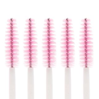 Brosse à cils, blanc-rose