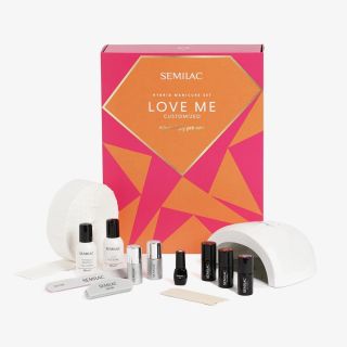 Semilac "Love Me" Kit Starter vernis gel1 Starry cils