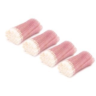 Applicateurs en microfibres, rose pailleté 4x100 pcs 0 Starry cils