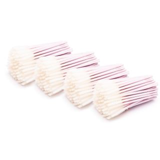 Brosse à cils en silicone 4x100 pcs, blanc 0 Starry cils