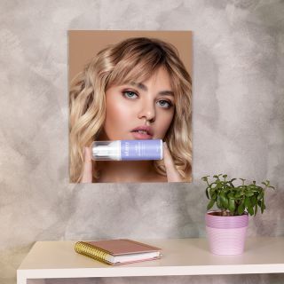 Photo sur carton mousse "Bubble Bath" 2 Starry cils