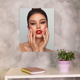 Photo sur carton mousse "Flawless" 0 Starry cils