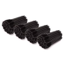 Brosse à cils 4x100 pcs, noir 0 Starry cils