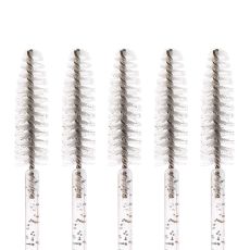 Brosse à cils, argent pailleté 1 Starry cils