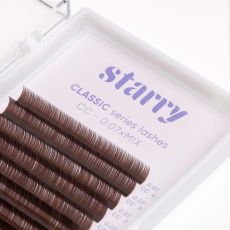 Cils bruns D 0,07 MIX 7-14mm 0 Starry cils