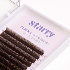 Cils bruns foncés M 0,1 MIX 6-13mm 0 Starry cils