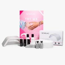Semilac "Try Me" Kit Starter vernis gel 8 Starry cils